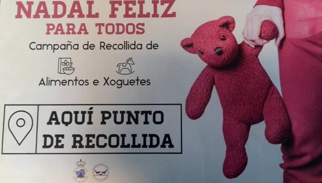 O Concello organiza unha campaña coa que procurar 'Un Nadal feliz para todos'