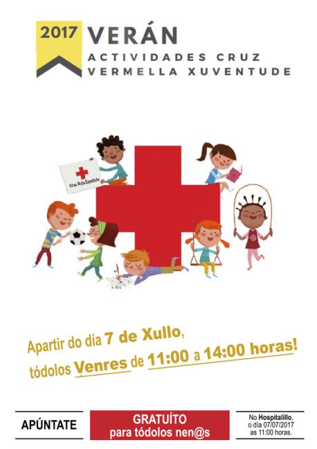 Actividades de verán para nen@s organizadas pola Cruz Vermella