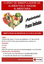 Curso de manipulador de alimentos e hixiene alimentaria